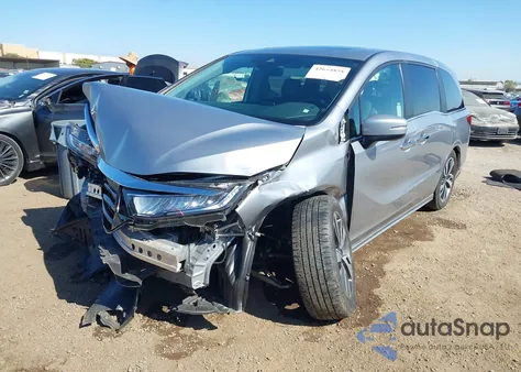 2021 Honda Odyssey Touring из США, поврежденный, VIN 5FNRL6H84MB022473